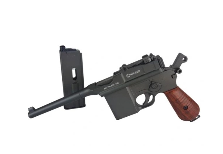 Air rifle pistol Ranger M712 BROOMHANDLE Full Auto Blowback K.4,5 BBS 19-shots KWC Air rifle pistol Ranger M712 BROOMHANDLE Full Auto Blowback K.4,5 BBS 19-shots KWC