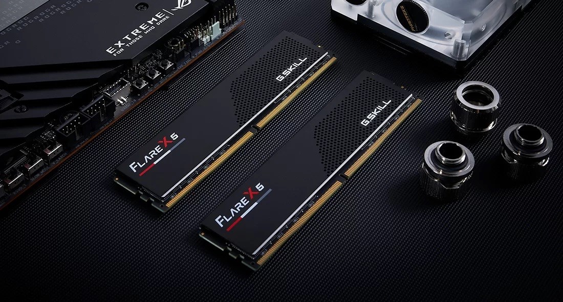 G.Skill Flare X5 F5-6000J3636F16GX2-FX5 memory module 32 GB 2 x 16 GB DDR5 G.Skill Flare X5 F5-6000J3636F16GX2-FX5 memory module 32 GB 2 x 16 GB DDR5