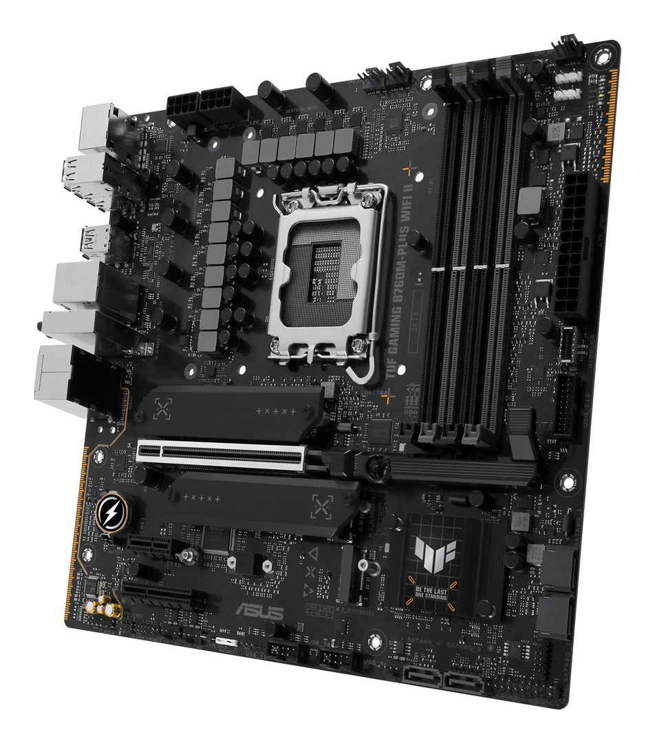 ASUS TUF GAMING B760M-PLUS WIFI II Intel B760 LGA 1700 micro ATX ASUS TUF GAMING B760M-PLUS WIFI II Intel B760 LGA 1700 micro ATX