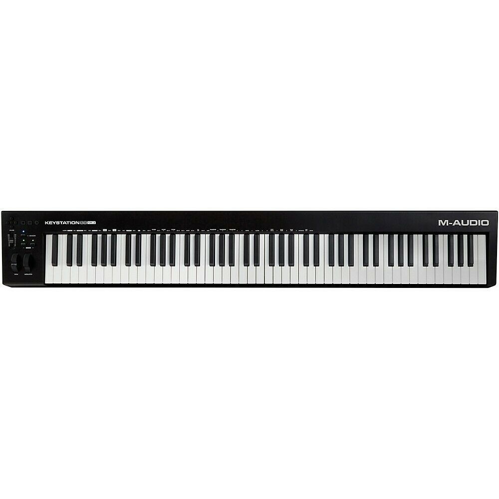 M-AUDIO Keystation 88 MK3 MIDI keyboard 88 keys USB Black, White M-AUDIO Keystation 88 MK3 MIDI keyboard 88 keys USB Black, White