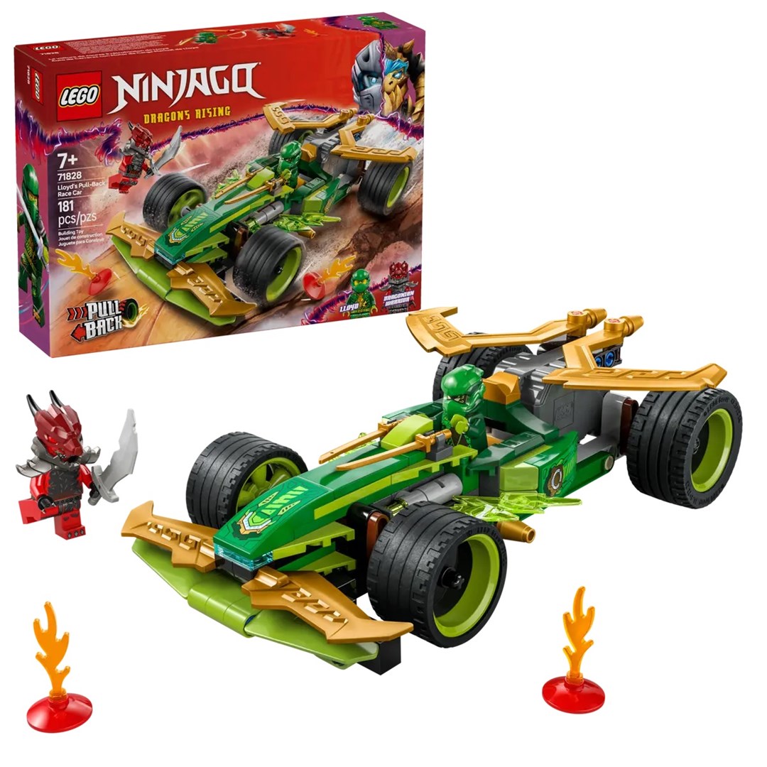 LEGO NINJAGO 71828 Lloyd's Pull-Back Race Car LEGO NINJAGO 71828 Lloyd's Pull-Back Race Car