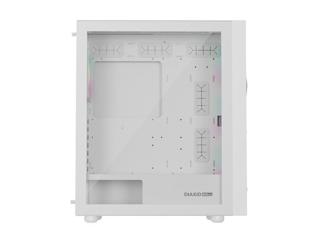 HOUSING GENESIS DIAXID 605 ARGB MIDI TOWER WITH USB-C WINDOW WHITE HOUSING GENESIS DIAXID 605 ARGB MIDI TOWER WITH USB-C WINDOW WHITE