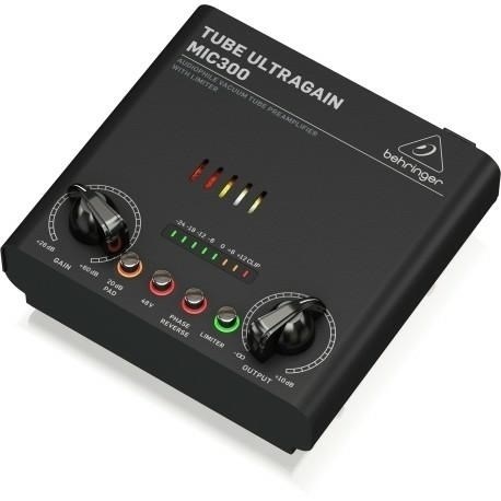Behringer MIC300 audio preamplifier Behringer MIC300 audio preamplifier