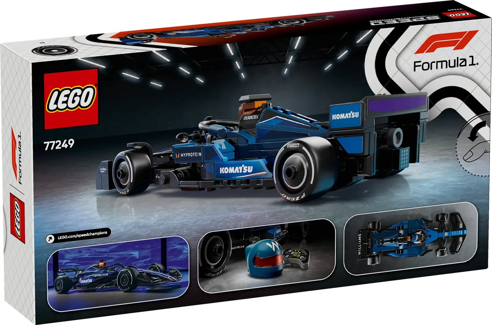LEGO SPEED CHAMPIONS 77249 Williams Racing FW46 F1 Race Car LEGO SPEED CHAMPIONS 77249 Williams Racing FW46 F1 Race Car