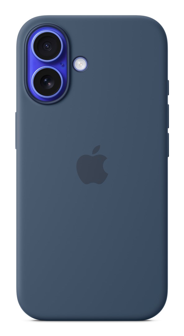 Apple iPhone16 Silicone Case with MagSafe - Denim Apple iPhone16 Silicone Case with MagSafe - Denim