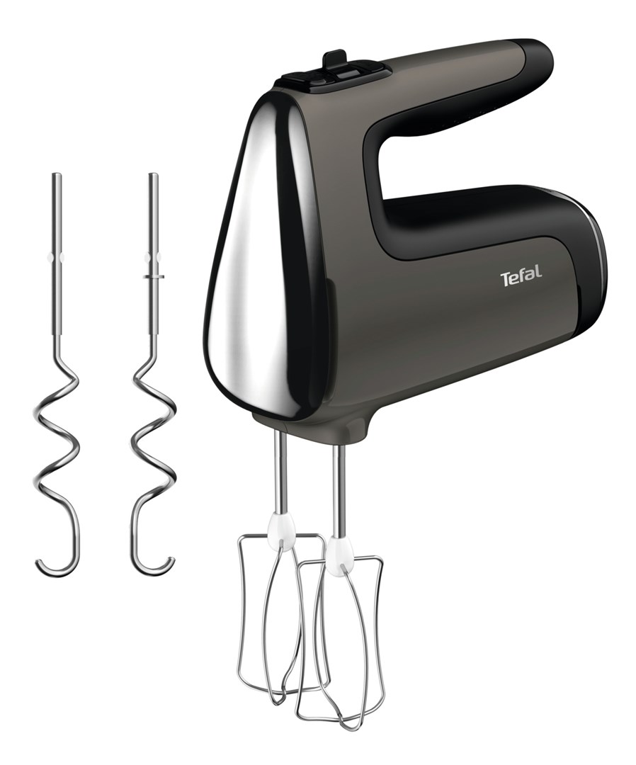 Tefal Powermix Silence HT650E Hand mixer 600 W Silver Tefal Powermix Silence HT650E Hand mixer 600 W Silver