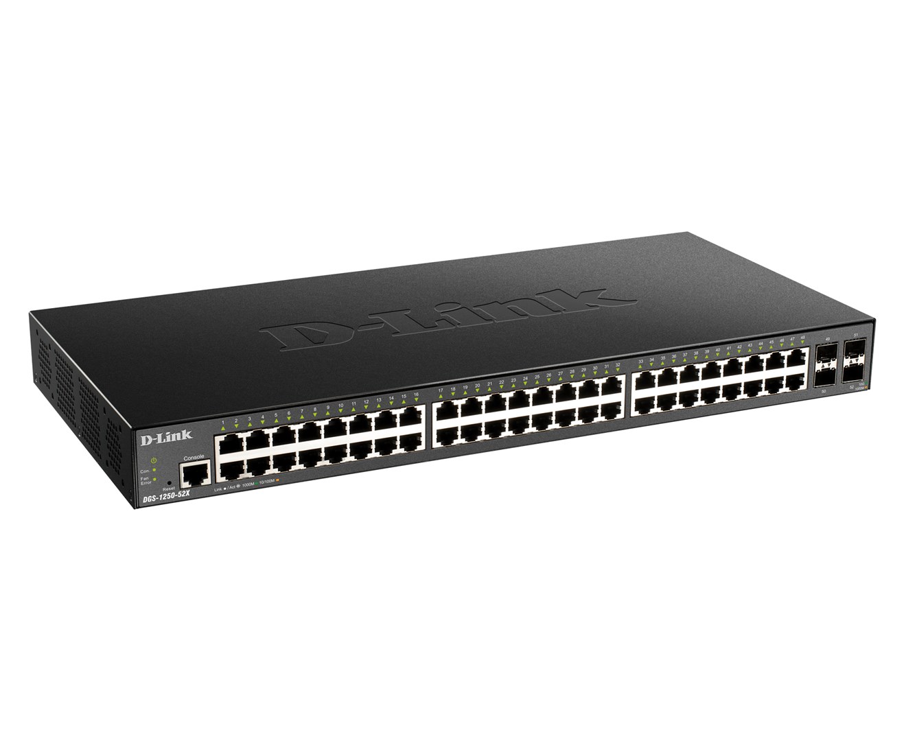 D-Link 48-port Gigabit Smart Managed Switch with 4 x 10G SFP+ D-Link 48-port Gigabit Smart Managed Switch with 4 x 10G SFP+