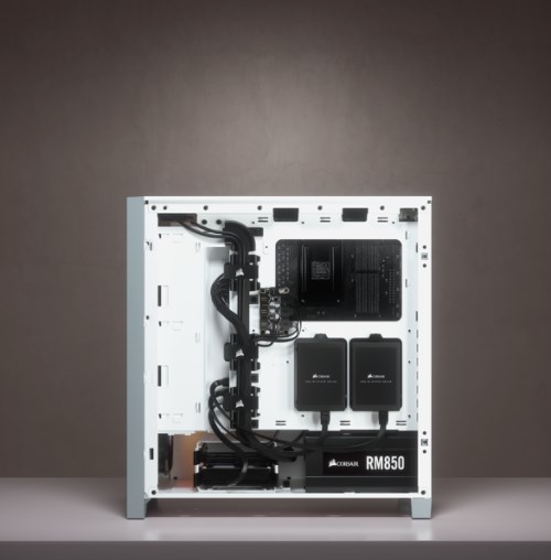 Corsair iCUE 4000X RGB Midi Tower White Corsair iCUE 4000X RGB Midi Tower White