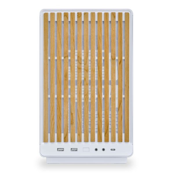 Lian Li DAN Cases A3-mATX Wood Edition PC Case, Micro-ATX - Beech, white Lian Li DAN Cases A3-mATX Wood Edition PC Case, Micro-ATX - Beech, white