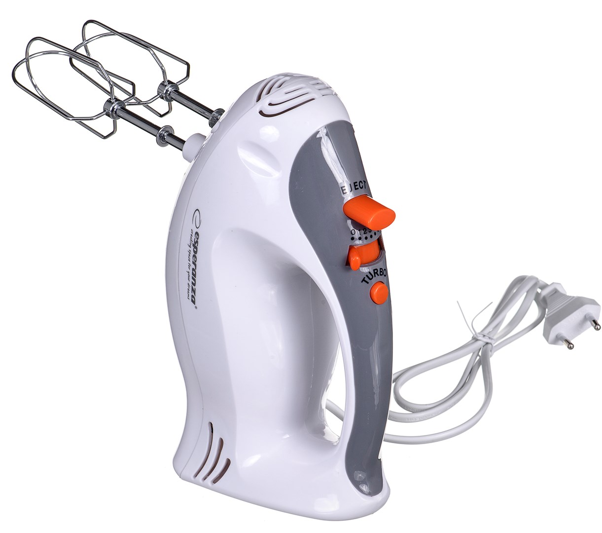 Esperanza EKM009 Hand mixer Gray, White 250 W Esperanza EKM009 Hand mixer Gray, White 250 W