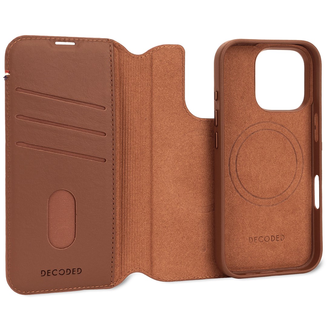 Decoded Leather Detachable Wallet mobile phone case 16 cm (6.3") Wallet case Brown Decoded Leather Detachable Wallet mobile phone case 16 cm (6.3") Wallet case Brown