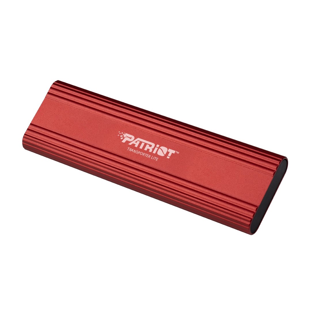 External Portable SSD PATRIOT MEMORY Transporter Lite 1TB USB3.2 Type-C 1000 MB/S (PTPL1TBPEC) Red External Portable SSD PATRIOT MEMORY Transporter Lite 1TB USB3.2 Type-C 1000 MB/S (PTPL1TBPEC) Red