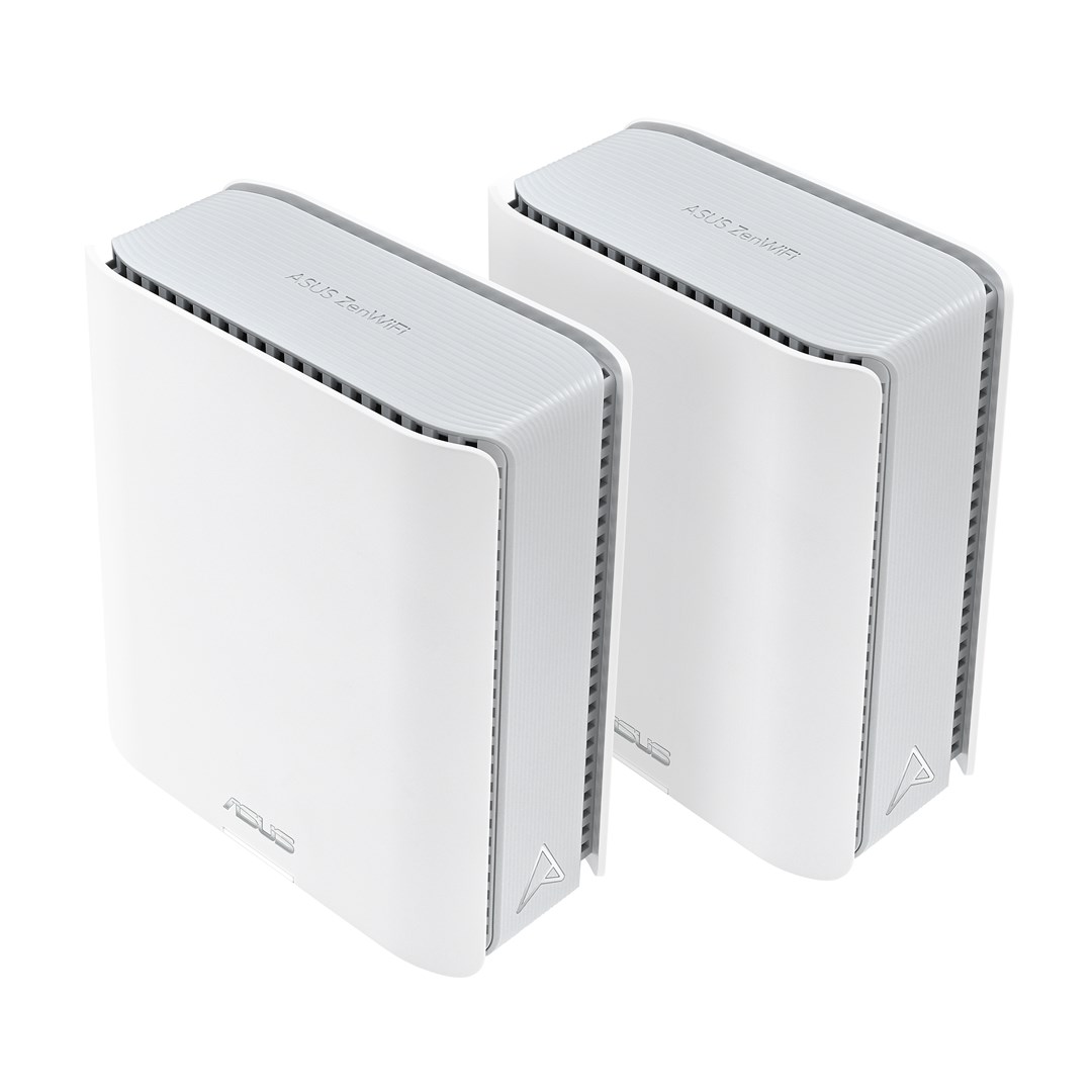 ASUS ZenWiFi BT8 (2-pack) Tri-band (2.4 GHz / 5 GHz / 6 GHz) Wi-Fi 7 (802.11be) White 3 Internal ASUS ZenWiFi BT8 (2-pack) Tri-band (2.4 GHz / 5 GHz / 6 GHz) Wi-Fi 7 (802.11be) White 3 Internal