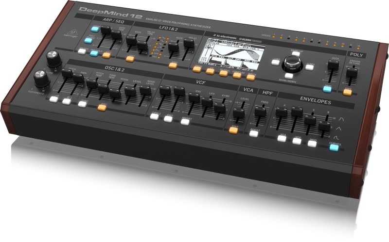 Behringer Deepmind 12D Analog synthesizer Black Behringer Deepmind 12D Analog synthesizer Black