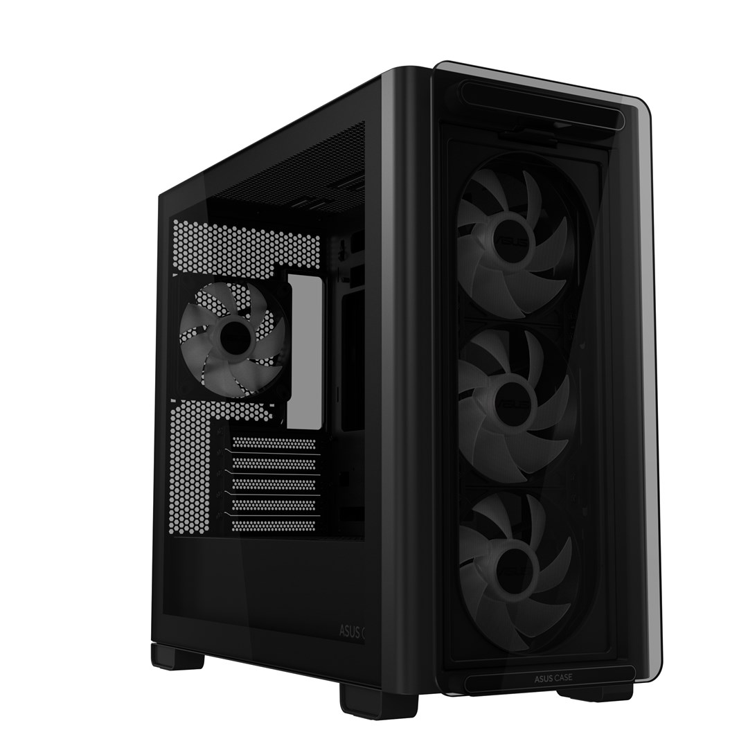 ASUS A23 PLUS ARGB case black ASUS A23 PLUS ARGB case black