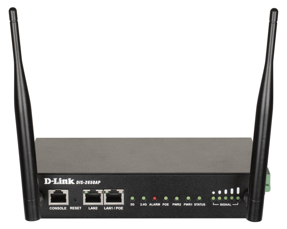 D-Link Wireless AC1200 Wave2 Dual-Band Industrial Access Point D-Link Wireless AC1200 Wave2 Dual-Band Industrial Access Point