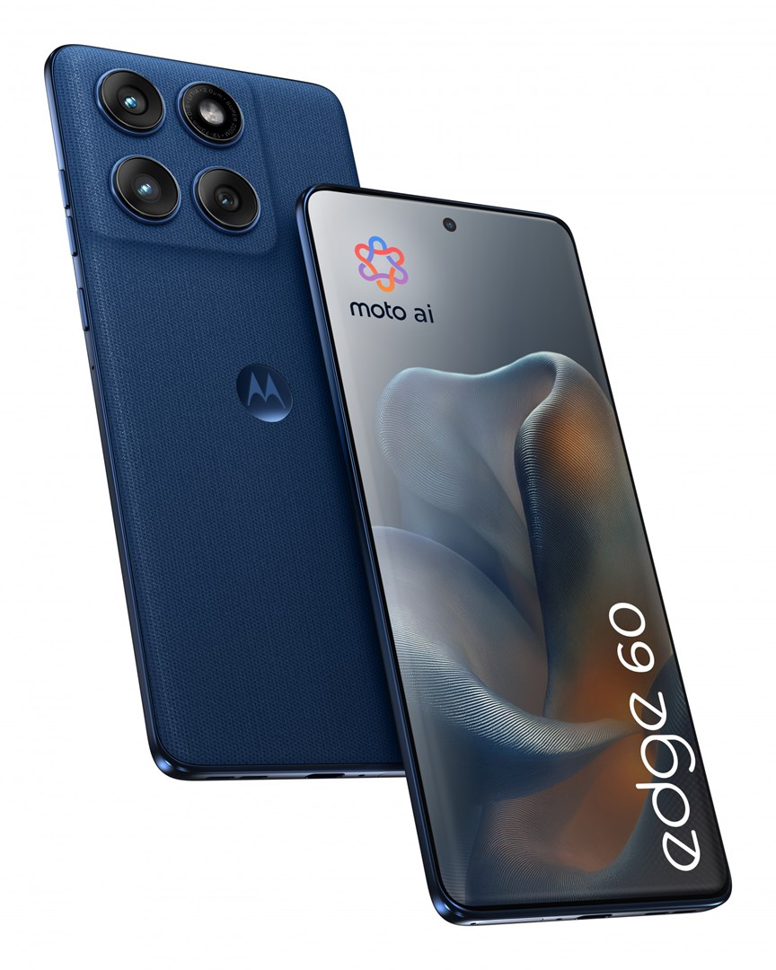 Motorola edge 60 16.9 cm (6.67") Dual SIM Android 15 5G USB Type-C 12 GB 256 GB 5200 mAh Blue Motorola edge 60 16.9 cm (6.67") Dual SIM Android 15 5G USB Type-C 12 GB 256 GB 5200 mAh Blue