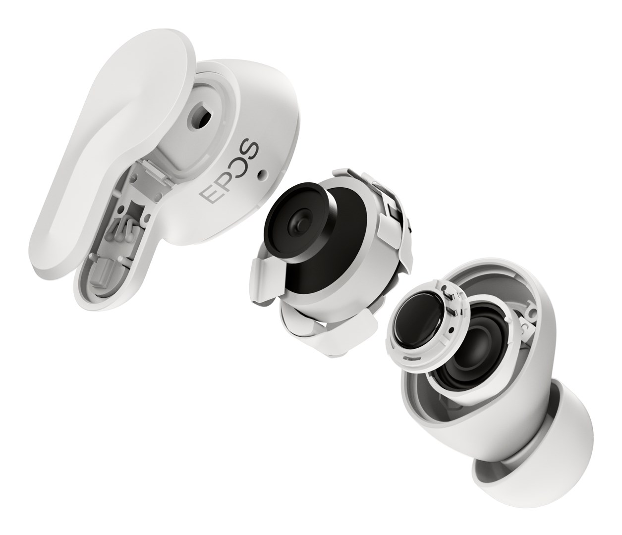 EPOS ADAPT E1 True Wireless Stereo (TWS) In-Ear Business/Everyday Bluetooth Headset White EPOS ADAPT E1 True Wireless Stereo (TWS) In-Ear Business/Everyday Bluetooth Headset White