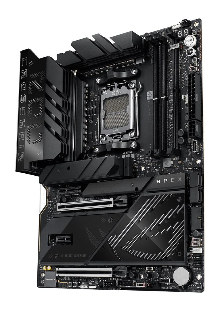 ASUS ROG CROSSHAIR X870E APEX AMD X870E Socket AM5 ATX ASUS ROG CROSSHAIR X870E APEX AMD X870E Socket AM5 ATX
