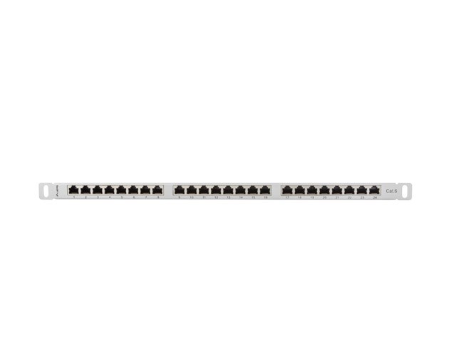 Lanberg PPS6-0024-S patch panel 0.5U Lanberg PPS6-0024-S patch panel 0.5U
