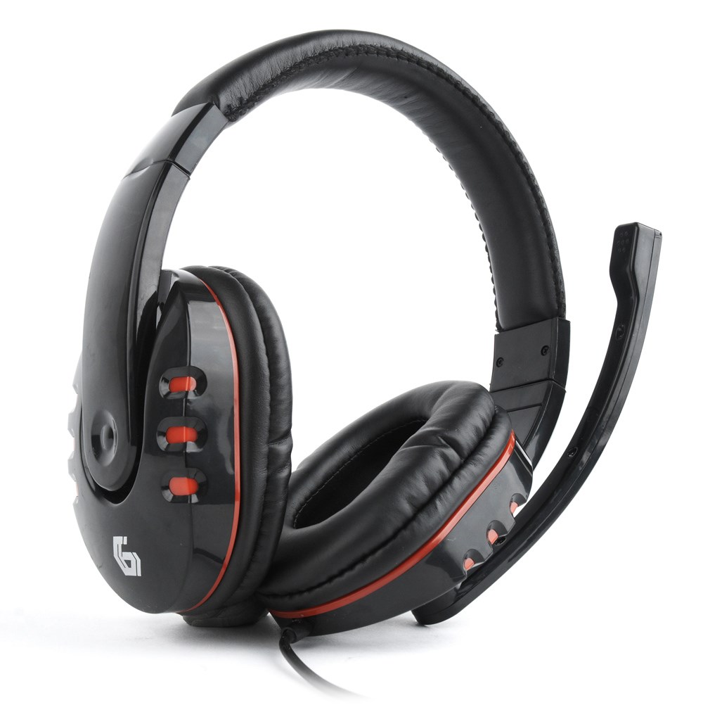 Gembird GHS-402 headphones/headset Wired Head-band Gaming Black Gembird GHS-402 headphones/headset Wired Head-band Gaming Black