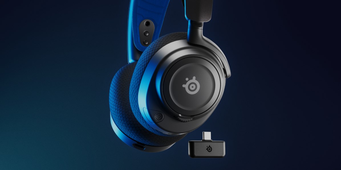 Steelseries Arctis Nova 7P Headset Wired & Wireless Head-band Gaming USB Type-C Bluetooth Black, Blue Steelseries Arctis Nova 7P Headset Wired & Wireless Head-band Gaming USB Type-C Bluetooth Black, Blue