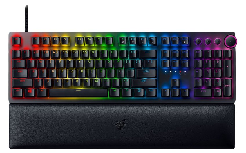 Razer Huntsman V2 keyboard Gaming USB QWERTY US English Black Razer Huntsman V2 keyboard Gaming USB QWERTY US English Black