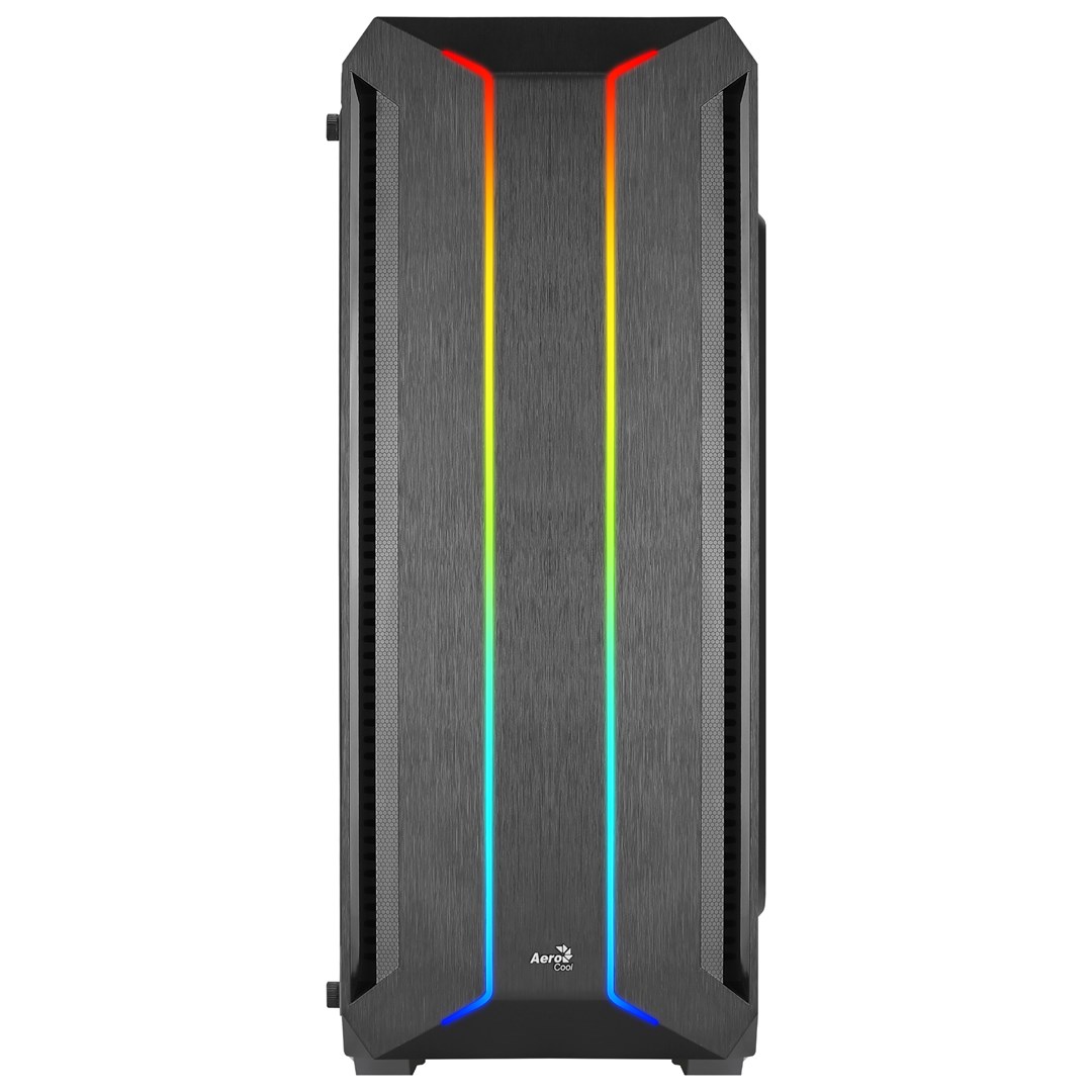 Aerocool SKYLINEV2BK PC ATX Case Dual Front Panel LED ARGB Fan ARGB 12cm Black Aerocool SKYLINEV2BK PC ATX Case Dual Front Panel LED ARGB Fan ARGB 12cm Black