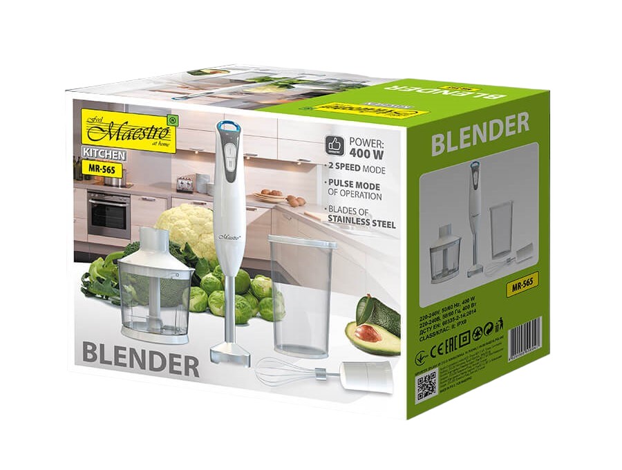 Feel-Maestro MR565 blender 1.5 L Tabletop blender 400 W Grey Feel-Maestro MR565 blender 1.5 L Tabletop blender 400 W Grey