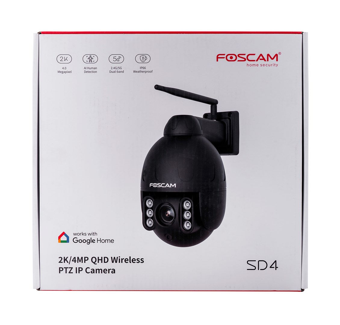 Foscam SD4-WB Dome IP security camera Outdoor 2304 x 1536 pixels Wall Foscam SD4-WB Dome IP security camera Outdoor 2304 x 1536 pixels Wall