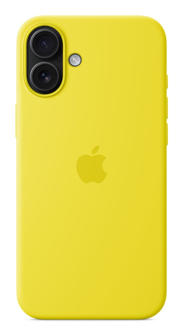 Apple iPhone 16 Plus Silicone Case with MagSafe - Star Fruit Apple iPhone 16 Plus Silicone Case with MagSafe - Star Fruit