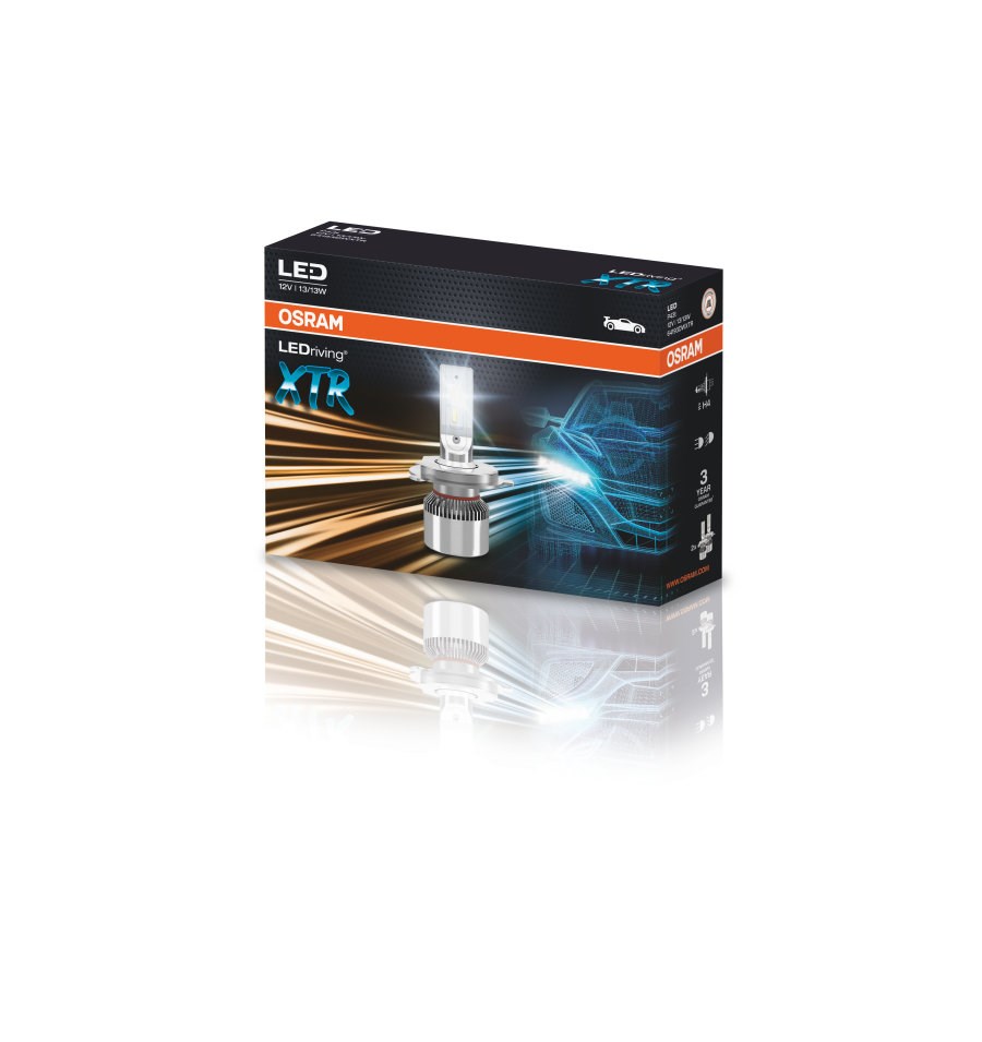 OSRAM LEDriving XTR H4 (64193DWXTR) LED HEADLIGHT BULBS 2 pc(s) OSRAM LEDriving XTR H4 (64193DWXTR) LED HEADLIGHT BULBS 2 pc(s)
