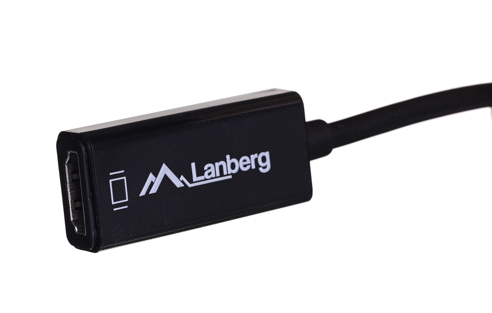 Lanberg AD-0005-BK video cable adapter 0.2 m Mini DisplayPort HDMI Type A (Standard) Black Lanberg AD-0005-BK video cable adapter 0.2 m Mini DisplayPort HDMI Type A (Standard) Black