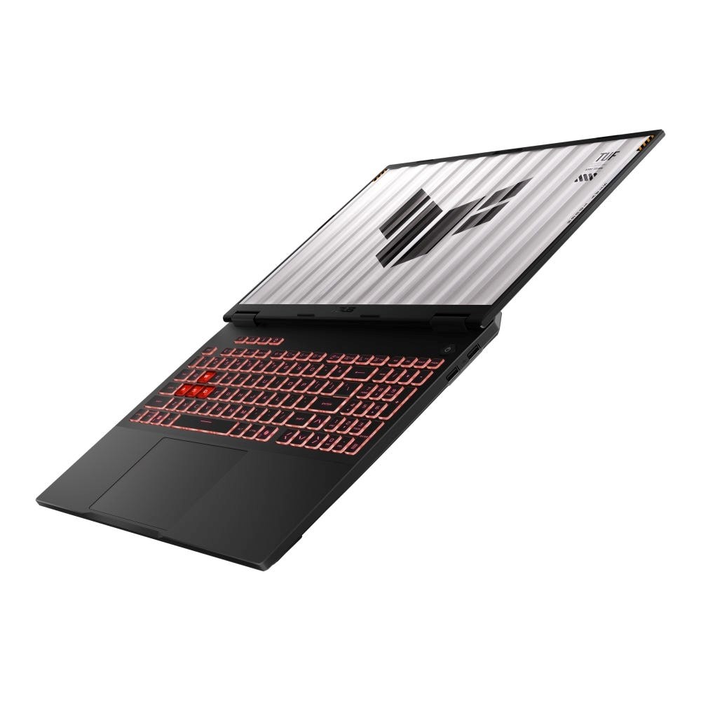 ASUS TUF Gaming A16 FA608UM-R7165W Ryzen 7 260 16.0" FHD+ 165Hz IPS-level 300nits AG 16GB DDR5 5600 SSD512 GeForce RTX 5060 8GB WLAN+BT LAN Cam1080p 90WHrs Win11 Jaeger Grey ASUS TUF Gaming A16 FA608UM-R7165W Ryzen 7 260 16.0" FHD+ 165Hz IPS-level 300nits AG 16GB DDR5 5600 SSD512 GeForce RTX 5060 8GB WLAN+BT LAN Cam1080p 90WHrs Win11 Jaeger Grey