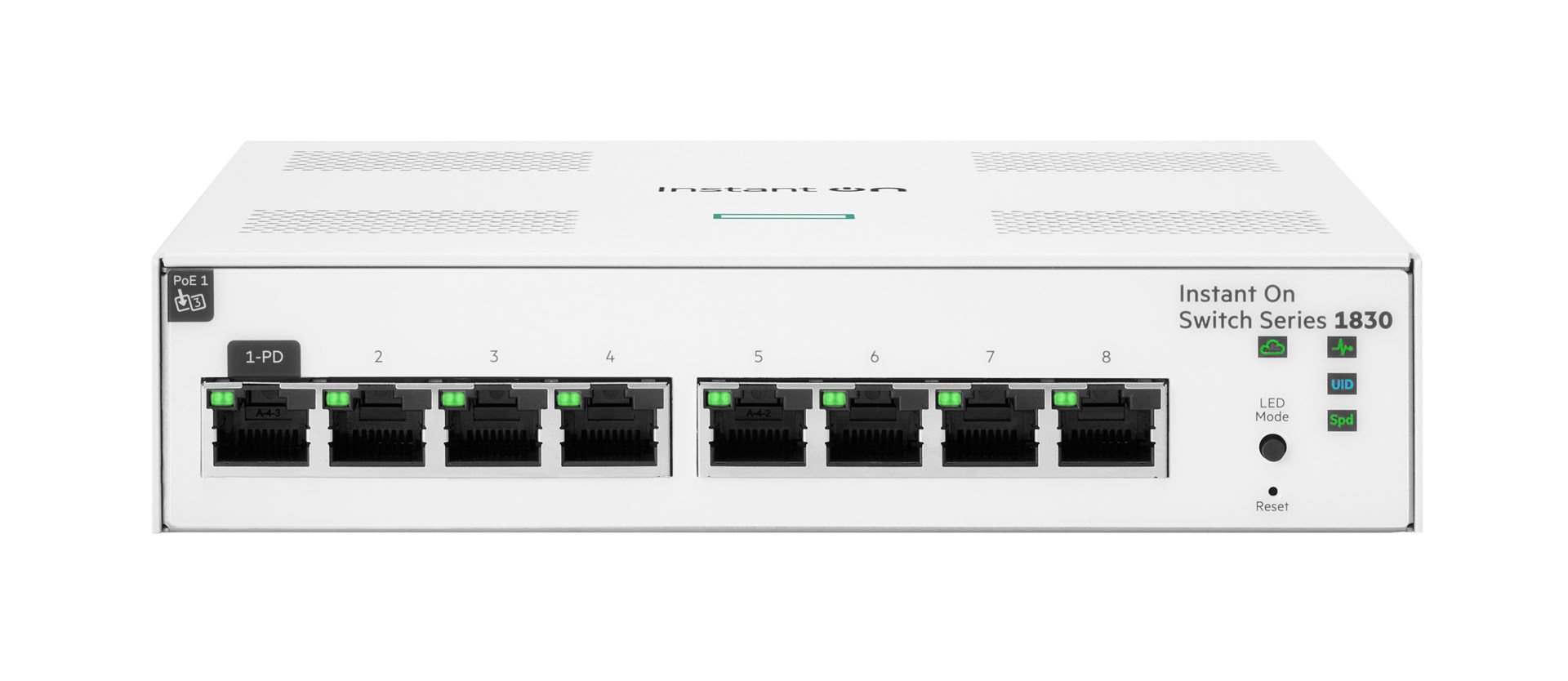 HPE Aruba Networking Networking Instant On Switch 8p Gigabit 1830 HPE Aruba Networking Networking Instant On Switch 8p Gigabit 1830