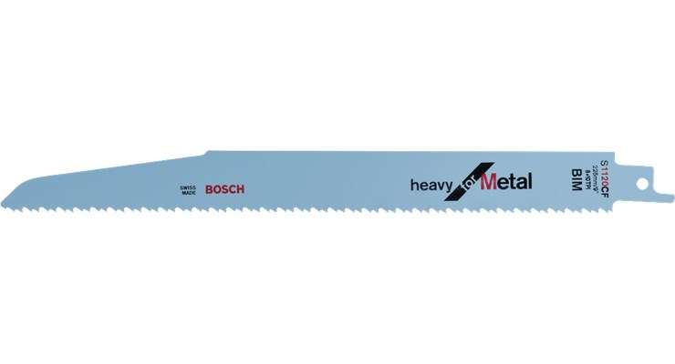 Bosch S 1120 CF Heavy for Metal Sabre Saw Blades Bosch S 1120 CF Heavy for Metal Sabre Saw Blades