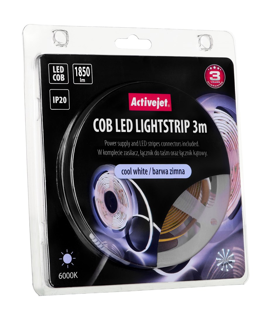 Activejet AJE-COB 3m zim Universal strip light Indoor Activejet AJE-COB 3m zim Universal strip light Indoor