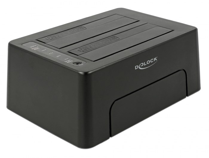 DeLOCK 63957 storage drive docking station USB 3.2 Gen 2 (3.1 Gen 2) Type-C Black DeLOCK 63957 storage drive docking station USB 3.2 Gen 2 (3.1 Gen 2) Type-C Black