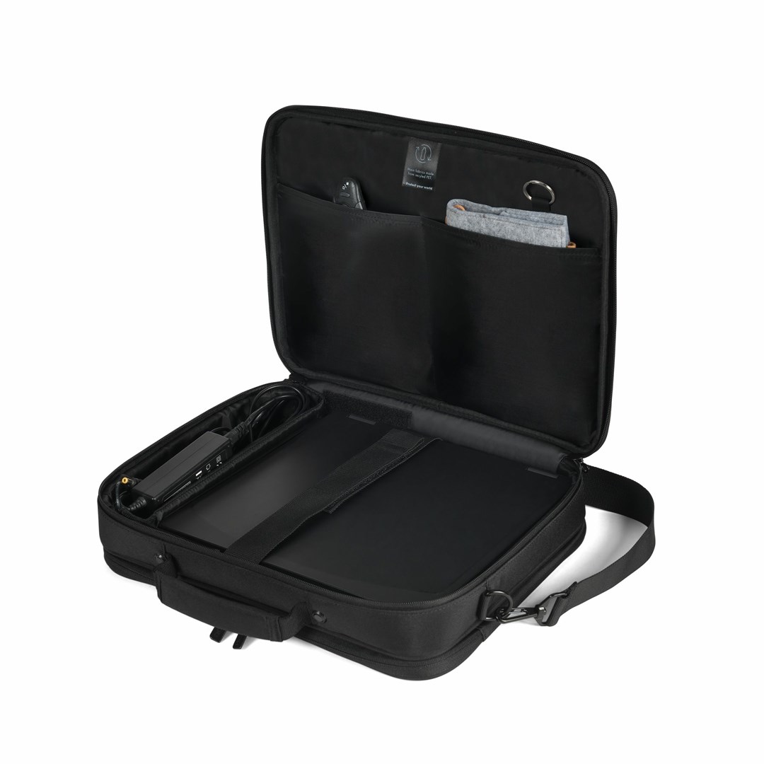 DICOTA D32031-RPET laptop case 43.9 cm (17.3") Briefcase Black DICOTA D32031-RPET laptop case 43.9 cm (17.3") Briefcase Black