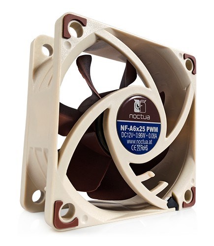 Noctua NF-A6x25 PWM Computer case Fan 6 cm Beige, Brown Noctua NF-A6x25 PWM Computer case Fan 6 cm Beige, Brown