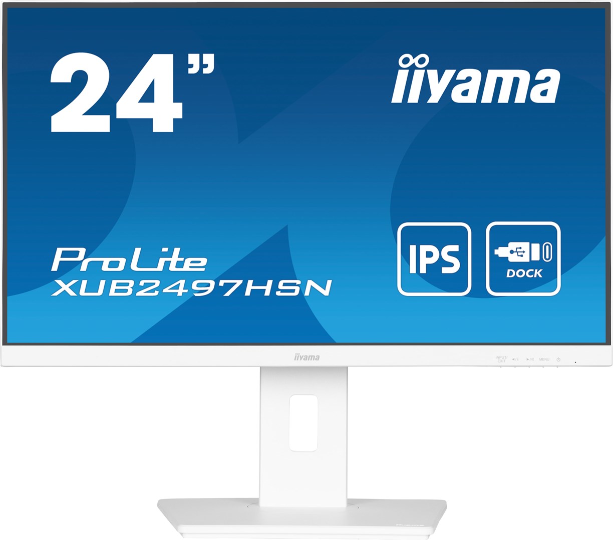iiyama ProLite 24" IPS technology panel with USB-C dock and RJ45 (LAN) iiyama ProLite 24" IPS technology panel with USB-C dock and RJ45 (LAN)