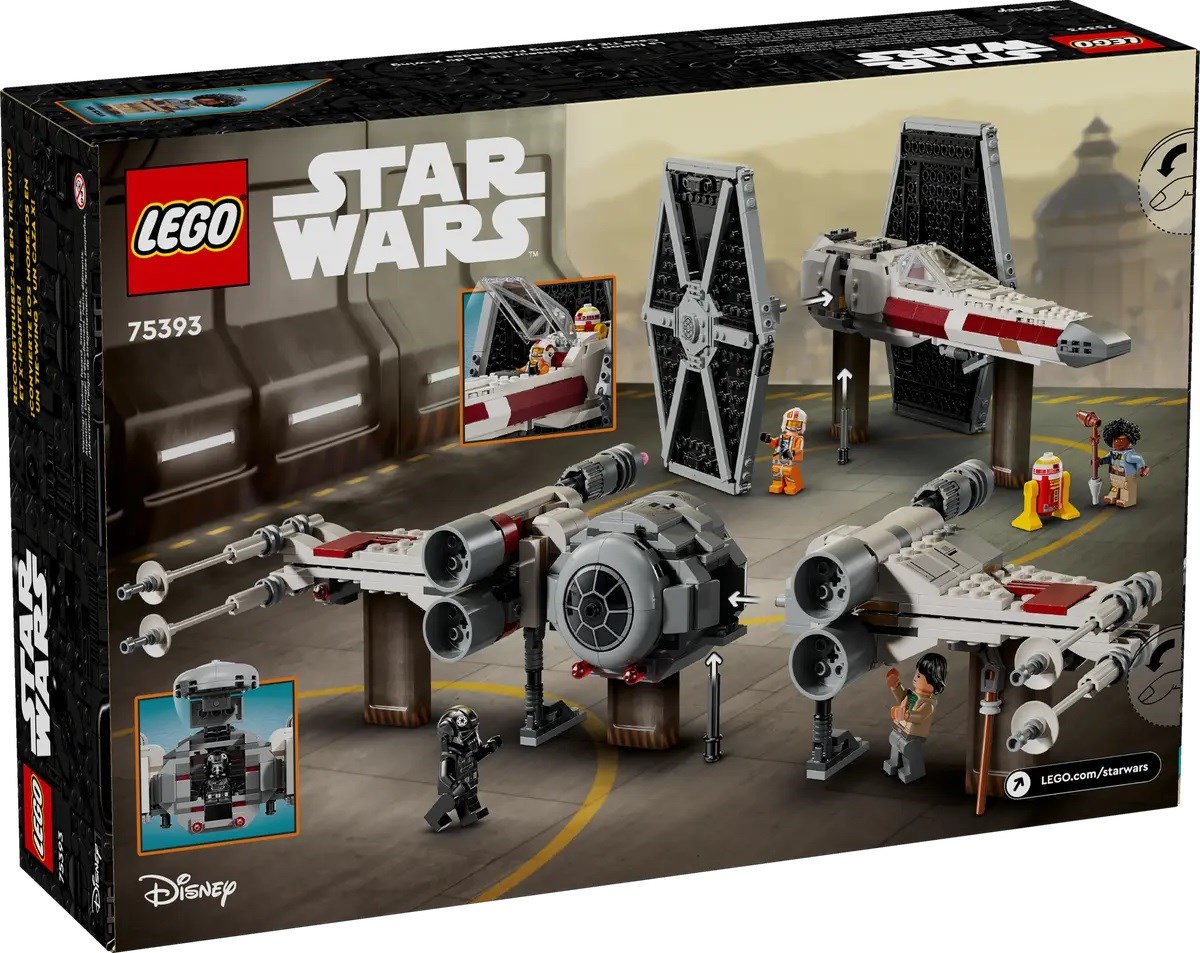 LEGO STAR WARS 75393 TIE Fighter & X-Wing Mash-up LEGO STAR WARS 75393 TIE Fighter & X-Wing Mash-up