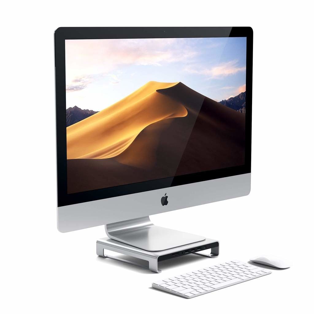 Satechi Aluminum Monitor Stand silver Satechi Aluminum Monitor Stand silver