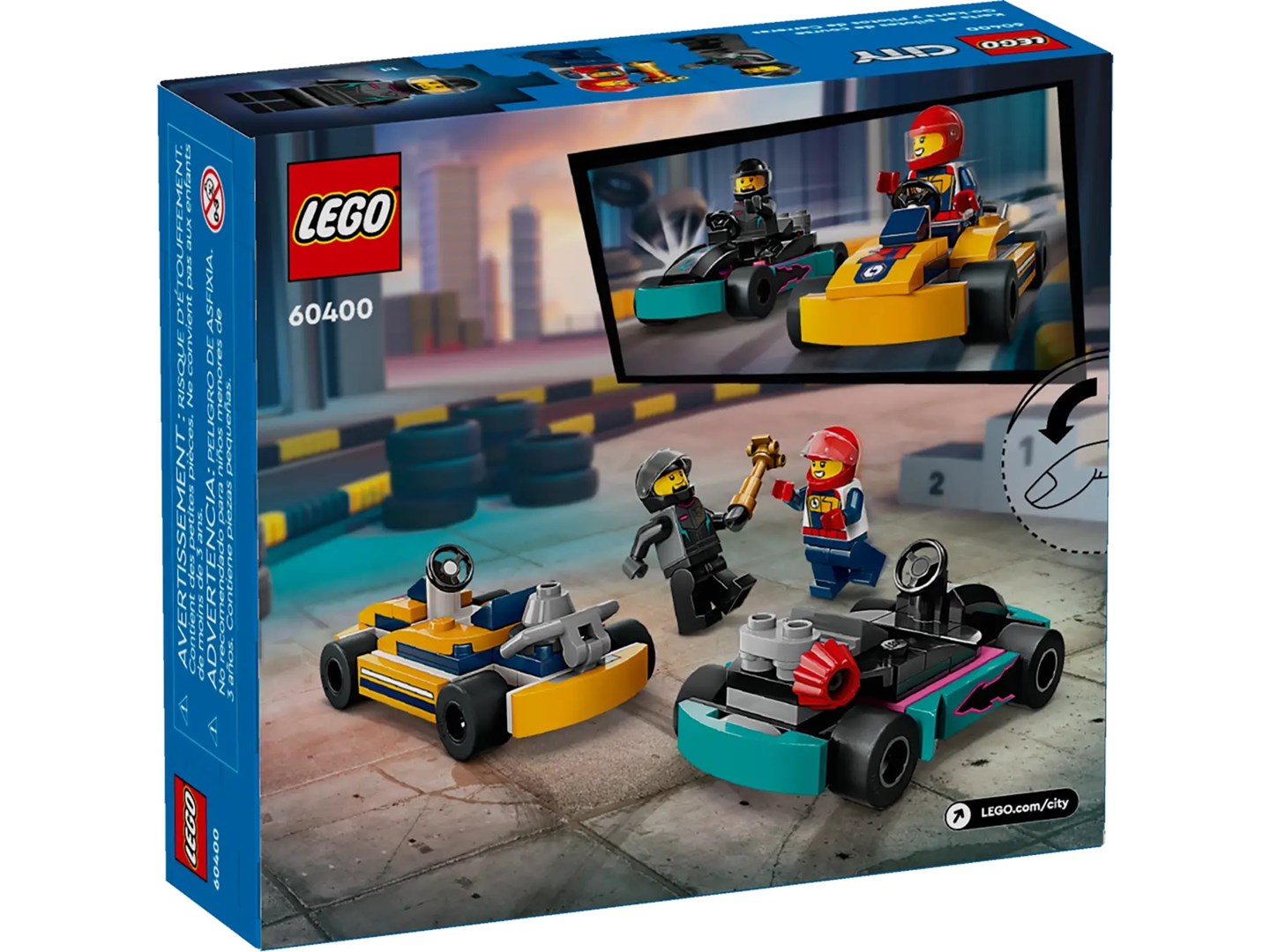 LEGO CITY 60400 GO-KARTS AND RACE DRIVERS LEGO CITY 60400 GO-KARTS AND RACE DRIVERS