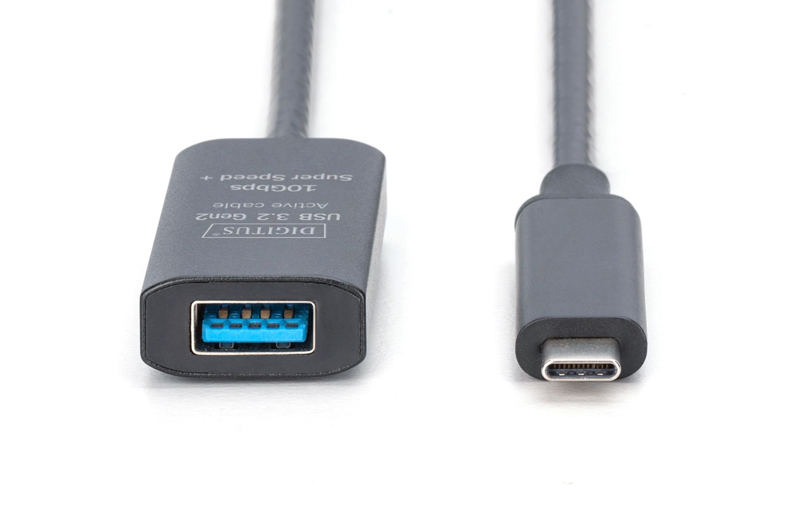 Digitus Active USB 3.2 Gen2 10G extension cable, USB-C - USB-A, 5m Digitus Active USB 3.2 Gen2 10G extension cable, USB-C - USB-A, 5m