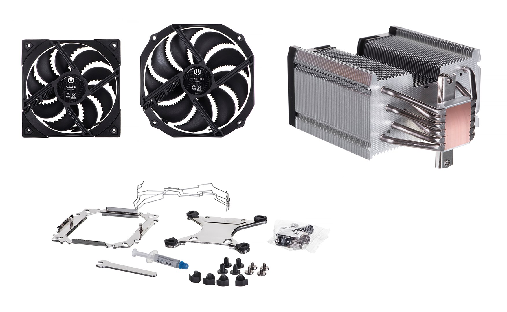 ENDORFY FORTIS 5 DUAL FAN SPC307 CPU cooling PC Fan Radiator 14/12 cm Black ENDORFY FORTIS 5 DUAL FAN SPC307 CPU cooling PC Fan Radiator 14/12 cm Black