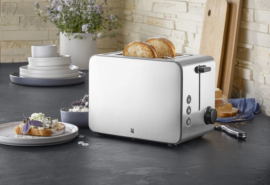 WMF Stelio 0414210011 7 2 slice(s) 1000 W Stainless steel WMF Stelio 0414210011 7 2 slice(s) 1000 W Stainless steel