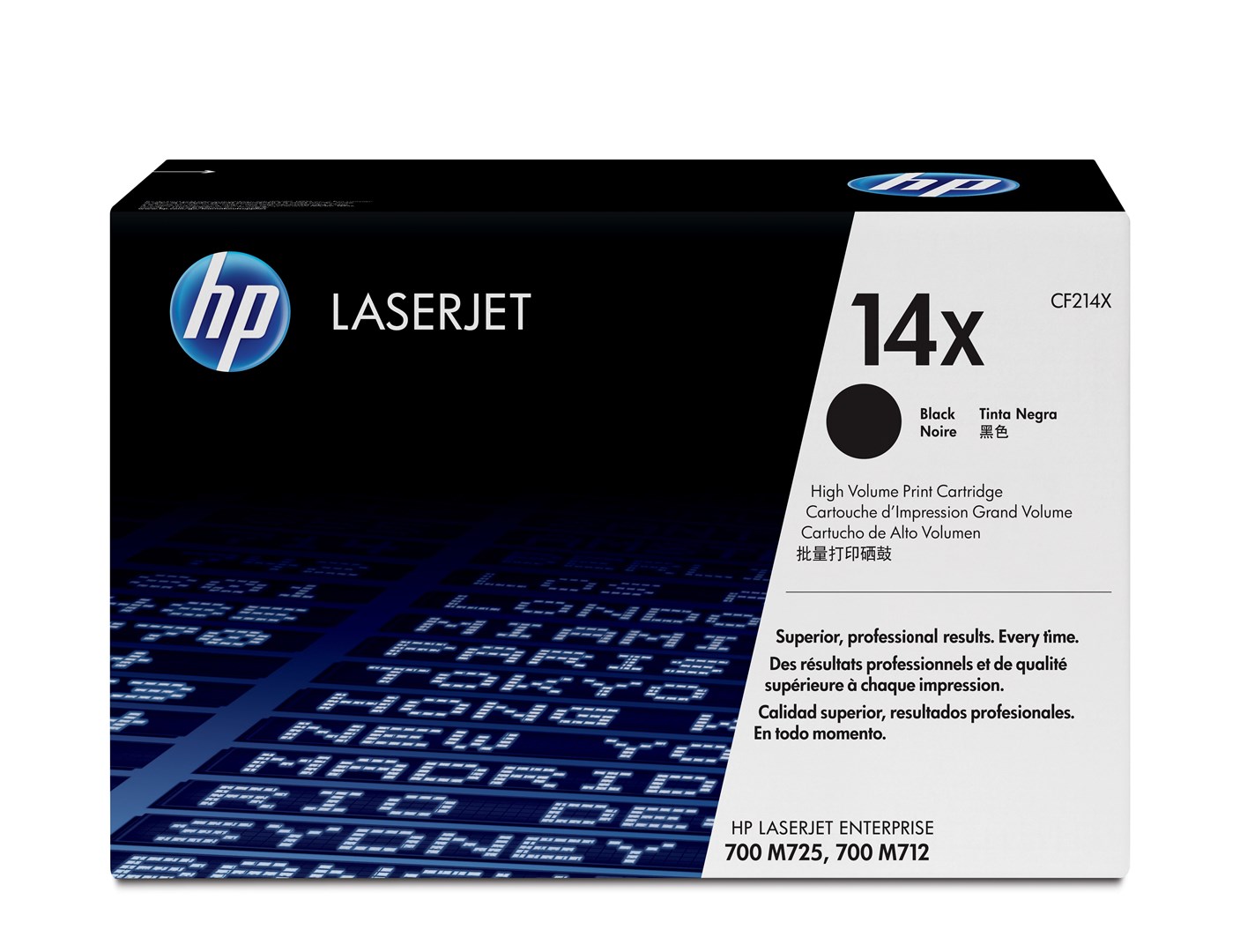 HP 14X High Yield Black Original LaserJet Toner Cartridge HP 14X High Yield Black Original LaserJet Toner Cartridge