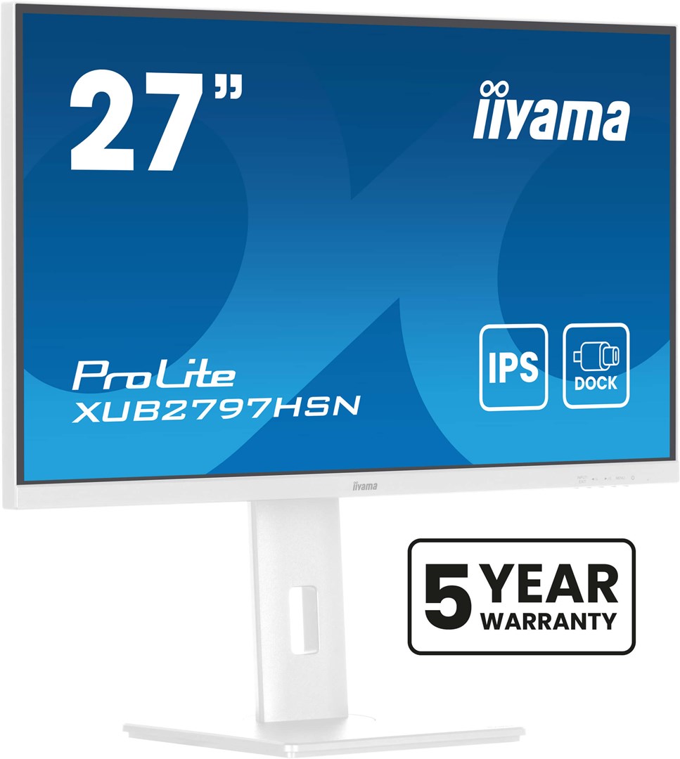 iiyama ProLite 27" IPS technology panel with USB-C dock and RJ45 (LAN) iiyama ProLite 27" IPS technology panel with USB-C dock and RJ45 (LAN)