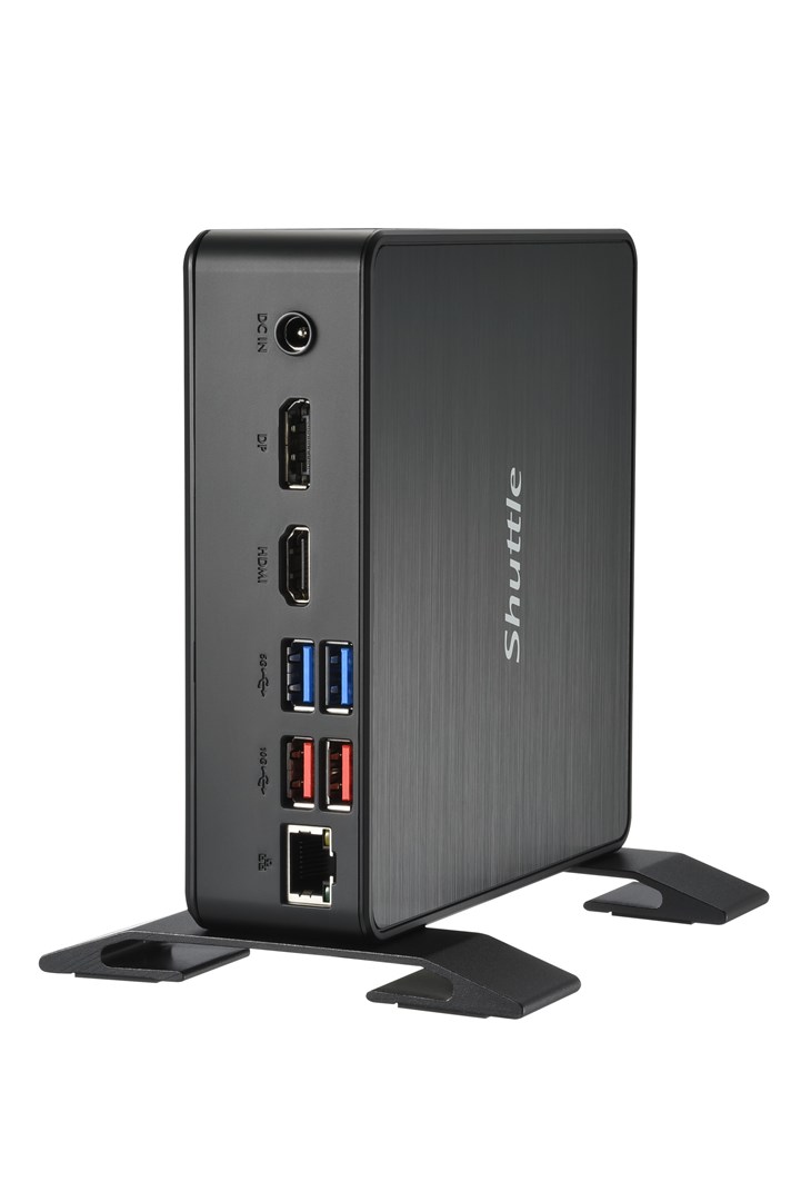 Shuttle XPC Nano PC NC40U, Intel Celeron 7305U, 1x HDMI, 1x DP,1xUSB-C/DP, 6x USB3.2, 1x 2.5" bay, 2x M.2, 1x LAN, RAID, 24/7 permanent operation, incl. VESA & Stand Shuttle XPC Nano PC NC40U, Intel Celeron 7305U, 1x HDMI, 1x DP,1xUSB-C/DP, 6x USB3.2, 1x 2.5" bay, 2x M.2, 1x LAN, RAID, 24/7 permanent operation, incl. VESA & Stand